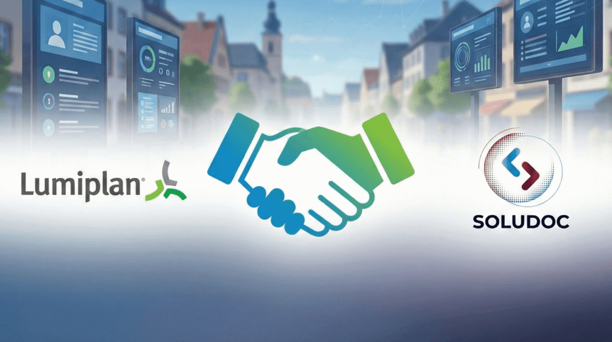 Panneau lumineux mairie - Solutions affichage dynamique Grand Est par SOLUDOC