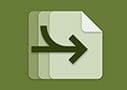 Icône de fusion Workflow Central